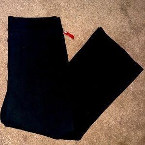 Spanx 2x flare Petite black pants